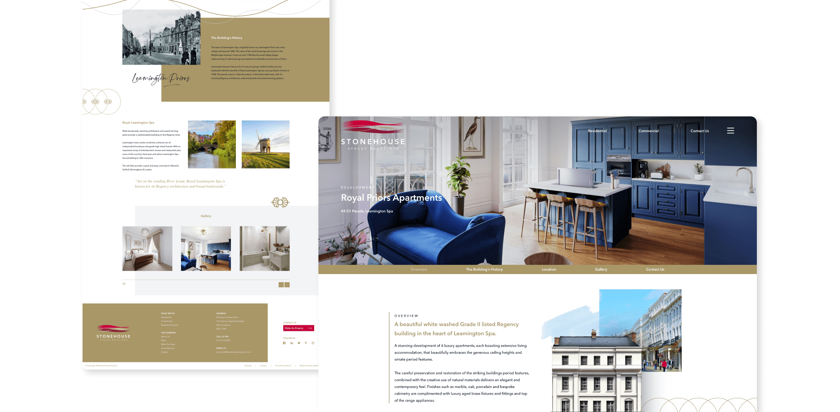 Stonehouse Website Showcase